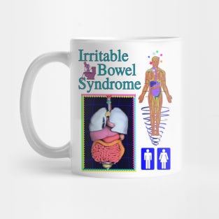 Irritable Bowel Syndrome - 90's CGI y2k Nostalgia Medical Disorder Represent Mug